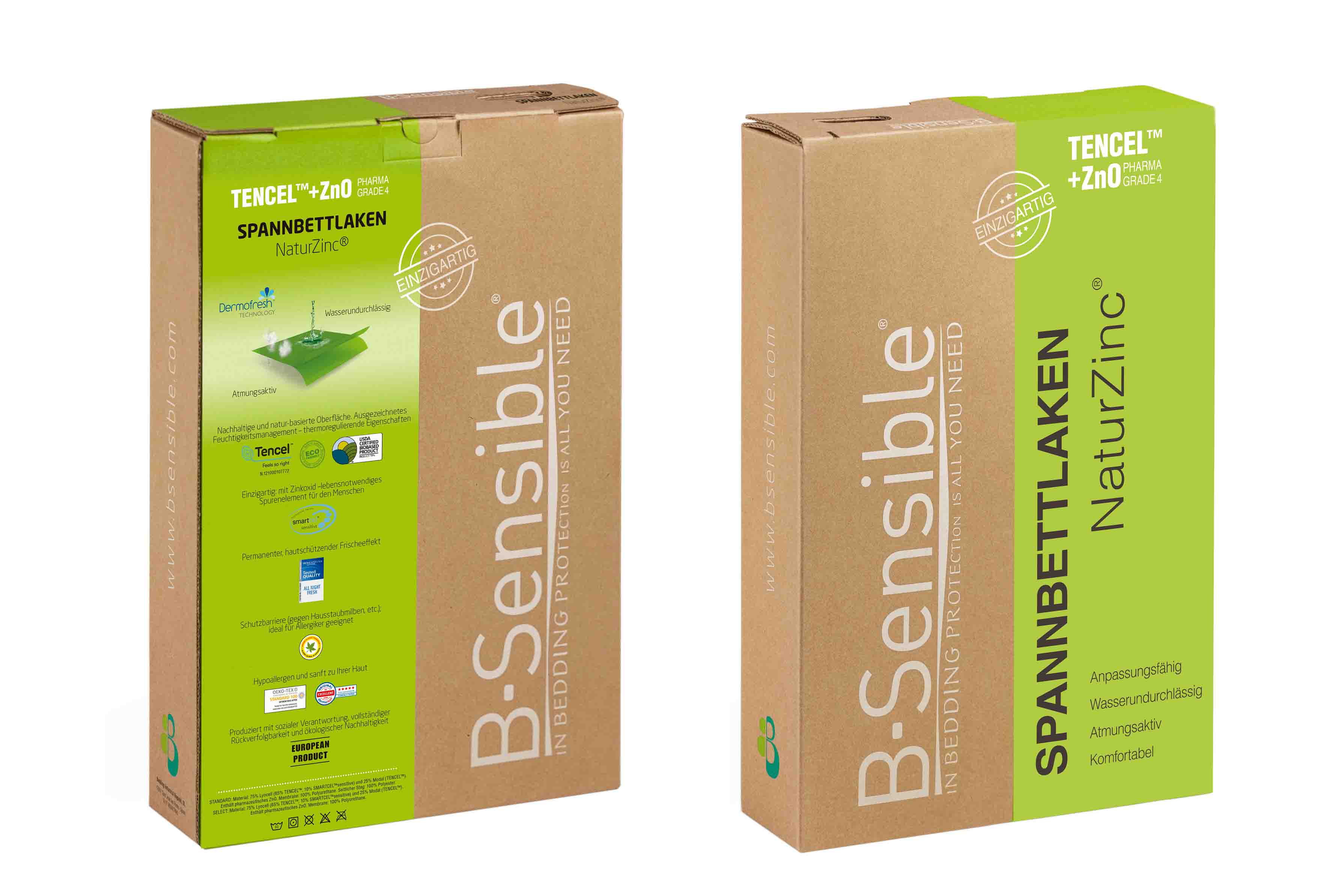 B-Sensible Wasserdichter Split-Topper Schonbezug