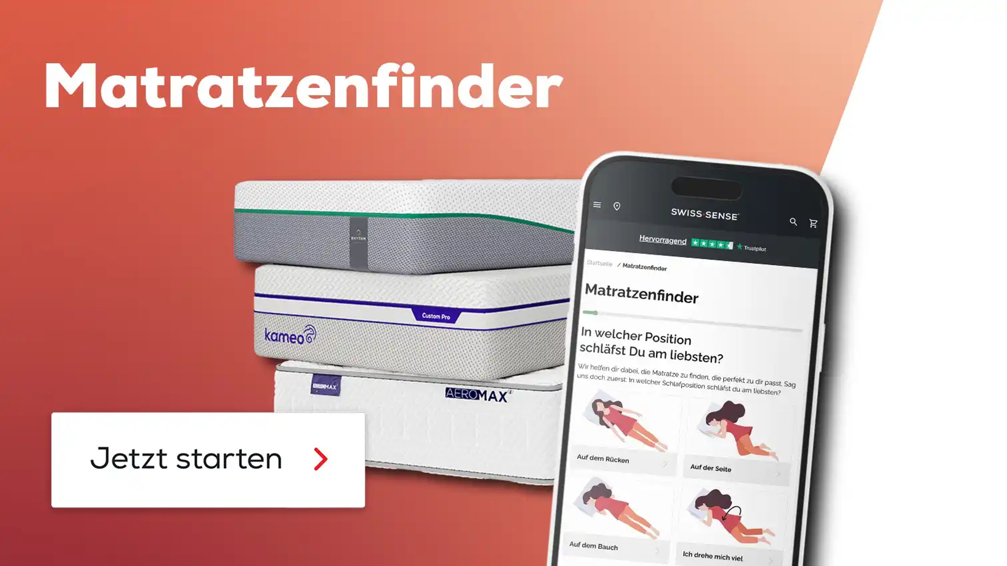 Schnell die passende Matratze finden?