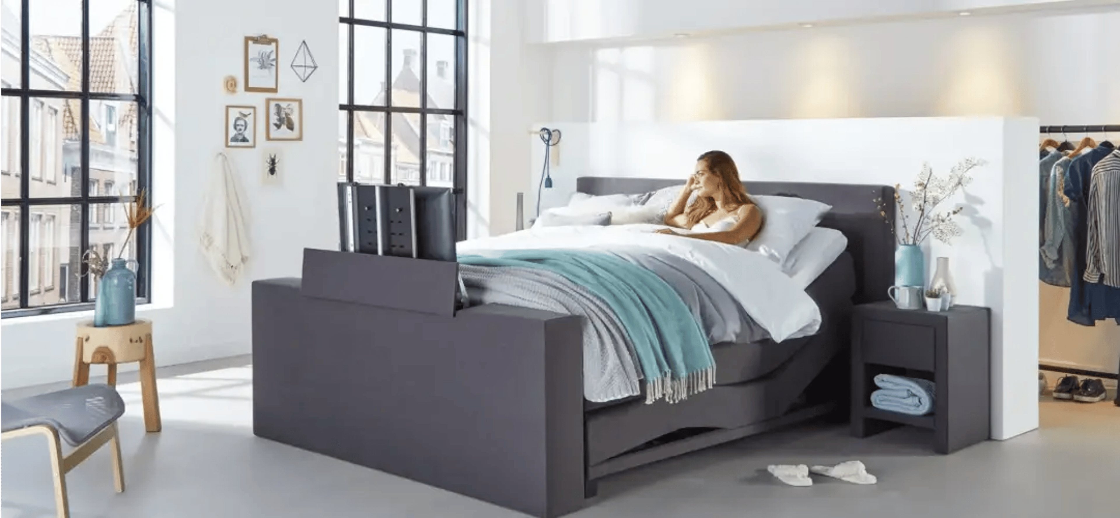 Elektrisch verstellbares Bett für mehr Komfort und Flexibilität