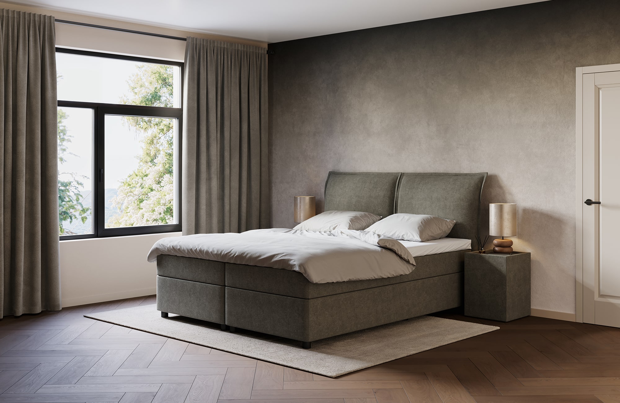 Boxspringbett Essence Plus Online-Only Flair
