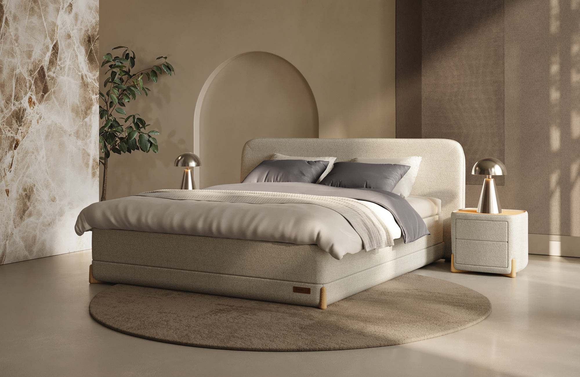 Boxspringbett LIVSON No. 06