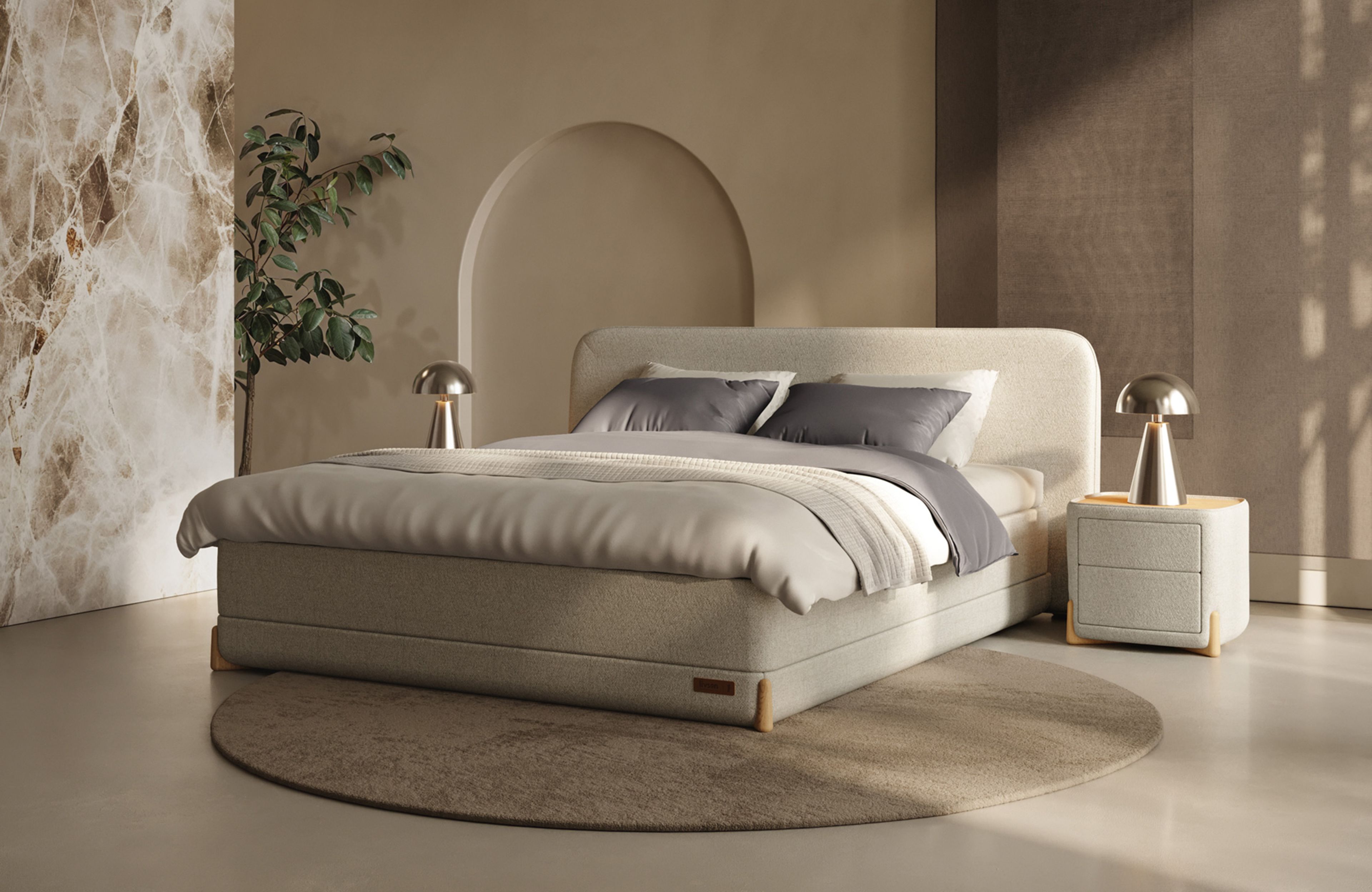 Boxspringbett LIVSON No. 06