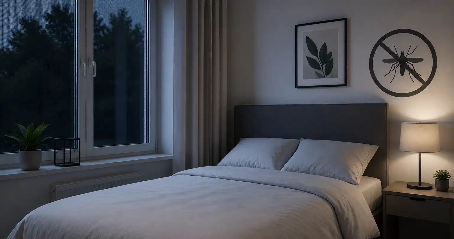 Mücken im Schlafzimmer