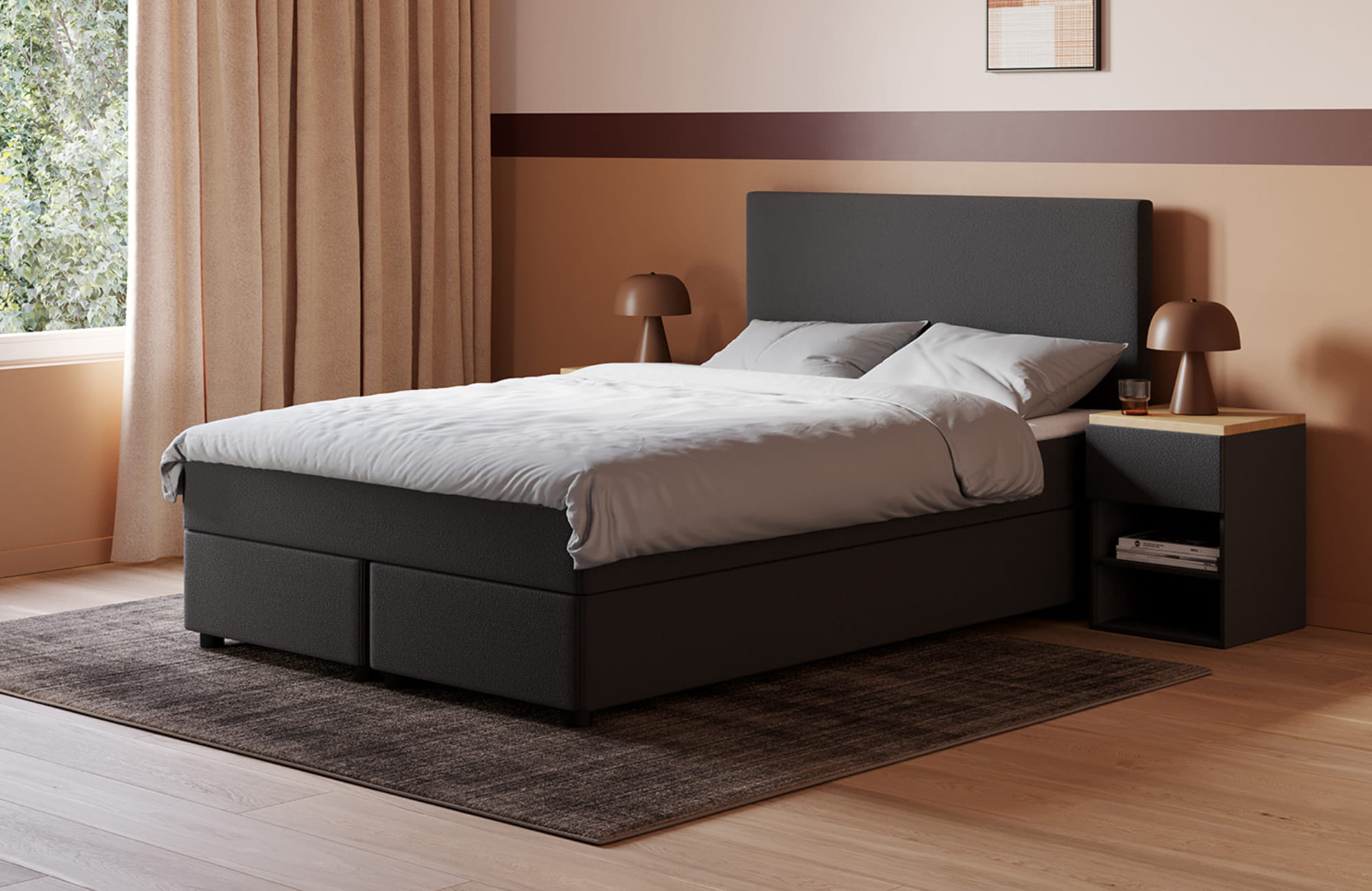 Boxspringbett Essence Square